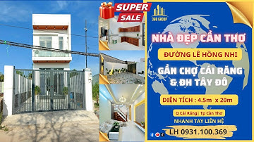 Nhà gần chợ Cái Răng | Đường Lê Hồng Nhi