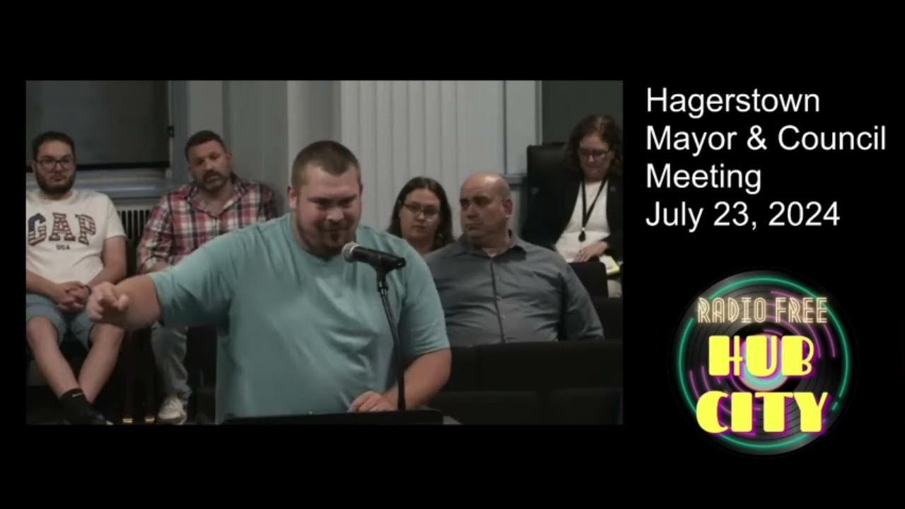 Residents Discuss Crime Problems at Hagerstown City Council Meeting