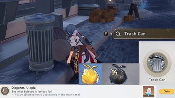 Honkai Star Rail All Trash Can Achievement Diogenes