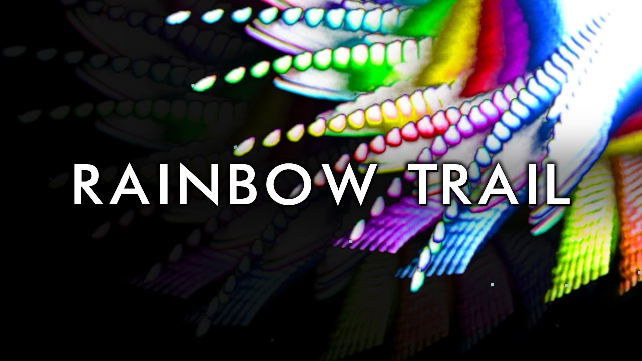 After Effects Rainbow Trail Tutorial YouTube