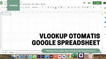 Menjalankan Fungsi VLOOKUP Otomatis Pada Google Spreadsheet Ketika Selesai Mengisi Google Form