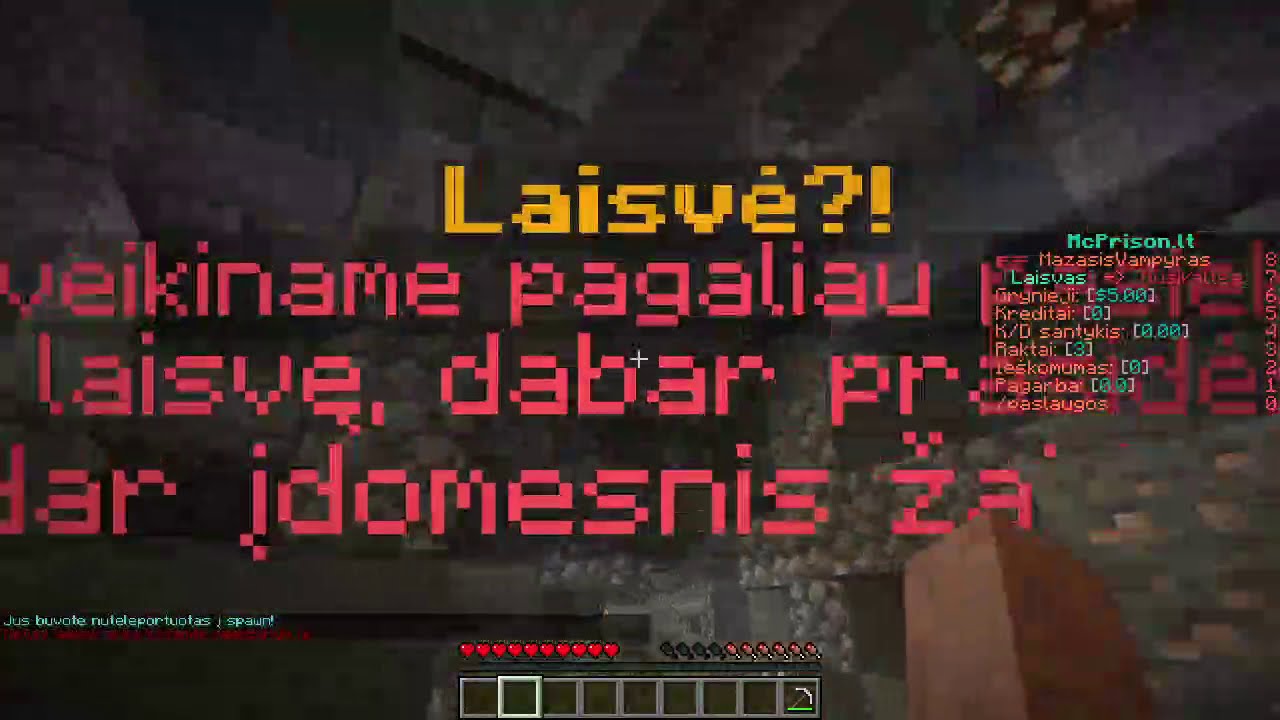『MCPRISON.LT』▶ 【2】 VISI BLOKAI KAINUOJA TIK 1$