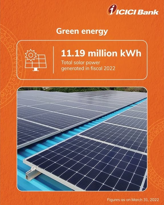 Steps towards the Sustainable Environment #icicibank #ESG