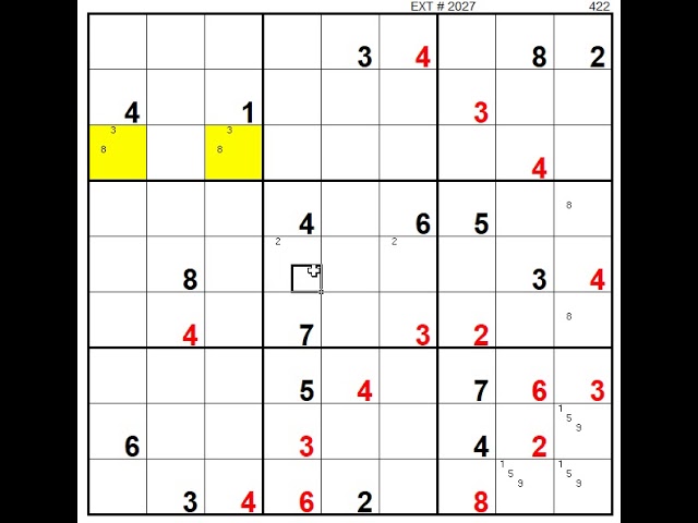 Sudoku extremo 19 -