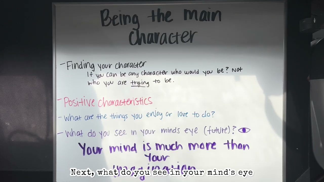 How to Become the Main Character of Your Life | Identity, Purpose & Vision ✨