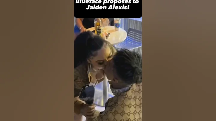 Blueface proposes to Jaiden Alexis!!!