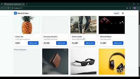 Assignment For Full stack devlopment role at Nexora