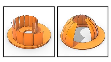 Rhino Grasshopper (Rotating Circular Panels)