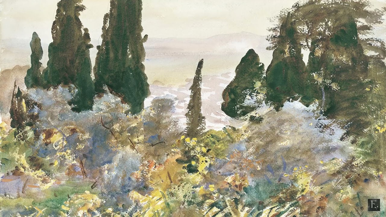John Singer Sargent - Granada - 2 Hour Screensaver