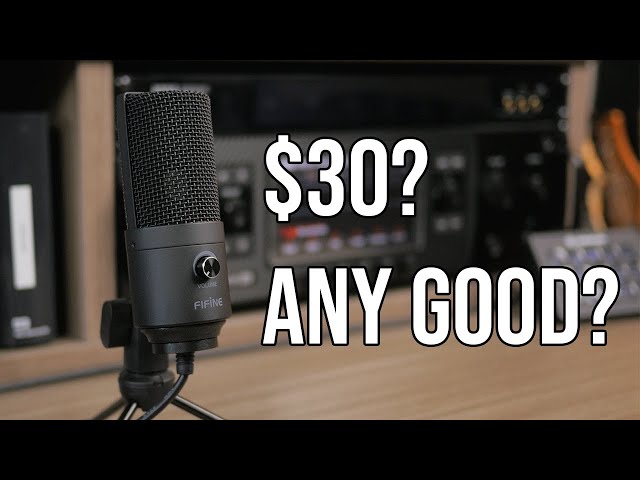 Is This Budget USB Microphone Worth $30?, FIFINE K669B