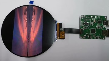 4inch Full IPS Round TFT LCD Display 720*720 MIPI 2Lane LCD Screen Module Automotive Gauge LCD Panel