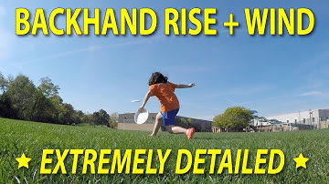 How To Throw A Backhand Rise - Ultimate Frisbee Tutorial