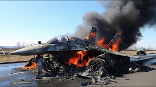 Today a Russian Su-34 fighter jet carrying dozens of missiles was successfully shot down by Ukraine
