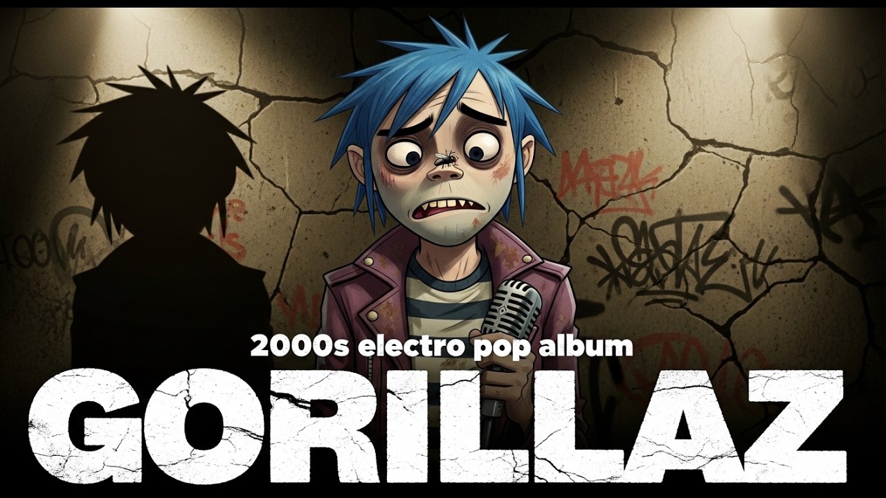 Psycho Pulp Fiction – Gorillaz-Inspired AI Trip-Hop Album | 2000s Electro Pop