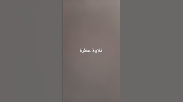 تلاوة عطرة #القرآن_الكريم #راحة_نفسية #صلوا_على_النبي #تلاوة_خاشعة