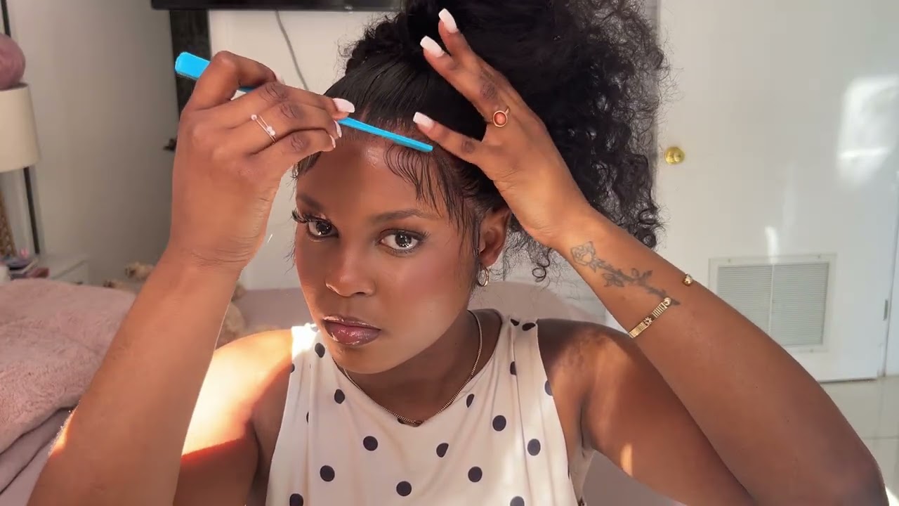 Пошаговая инструкция по установке парика ~ Готов к отпуску ~ Бирманский кудрявый парик Kisslove