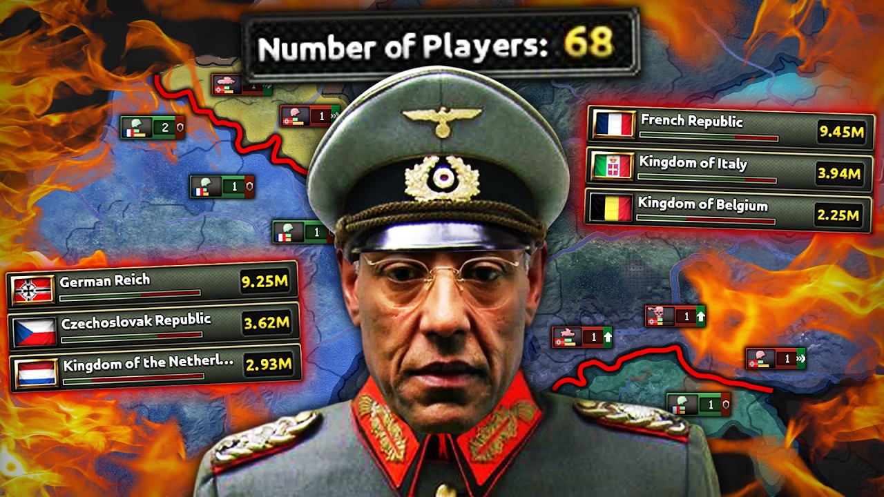 The War That Broke Europe in HOI4 Multiplayer