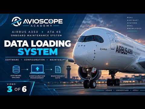 Airbus A350 Data Loading System (DLS) Explained | ATA 45 OMS | Video 3 of 6 video thumbnail