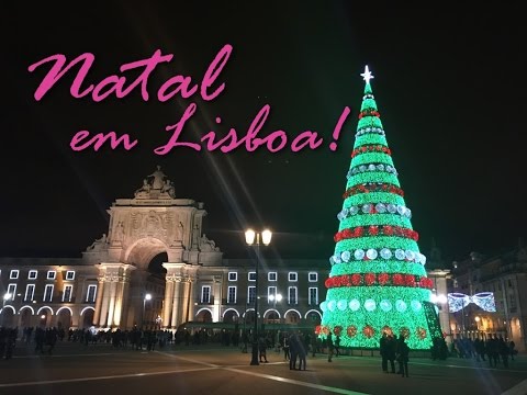 Natal em Lisboa / Christmas Lights Lisbon, Portugal - 2016!