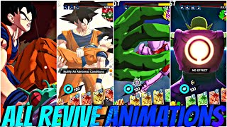 ALL REVIVAL CHARACTERS REVIVE ANIMATIONS UPTO 2023 🔥!!! IN DRAGON BALL LEGENDS