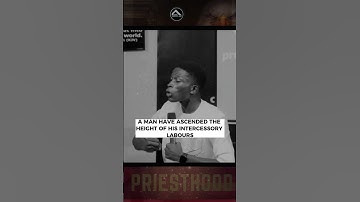 The Life Of An Intercessor  #intercession #intercessor #holyghost #holyghostmovement #prayer