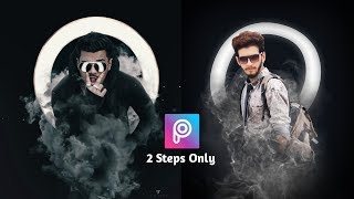 PicsArt Unique Smokey Effect Photo Editing Like Vijay Mahar || Creative Photo Editing screenshot 3