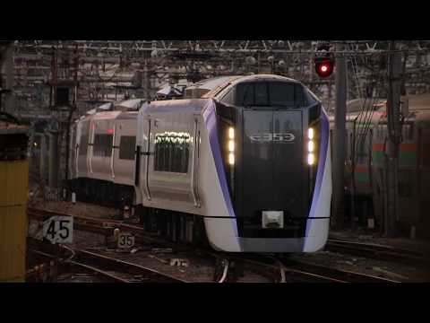 E353系(S104+S204編成) スーパーあずさ 新宿入線