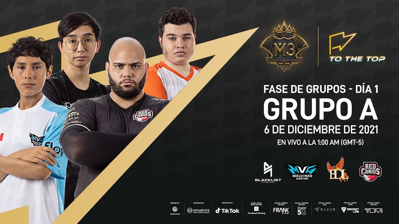 Español | Fase de Grupos Día 1 | M3 World Championship 2021 | Singapur