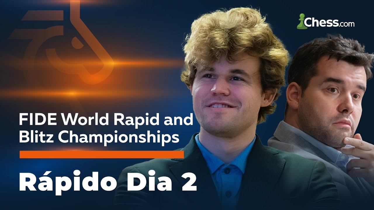 Chess.com Português on X: ⚡ Campeonato Mundial de Xadrez Rápido &  Blitz da FIDE 2022 💥 Dia 1 🎙️ Comentários: GM Krikor MEKHITARIAN & GM  Sandro MARECO 🎯 26 de dezembro às