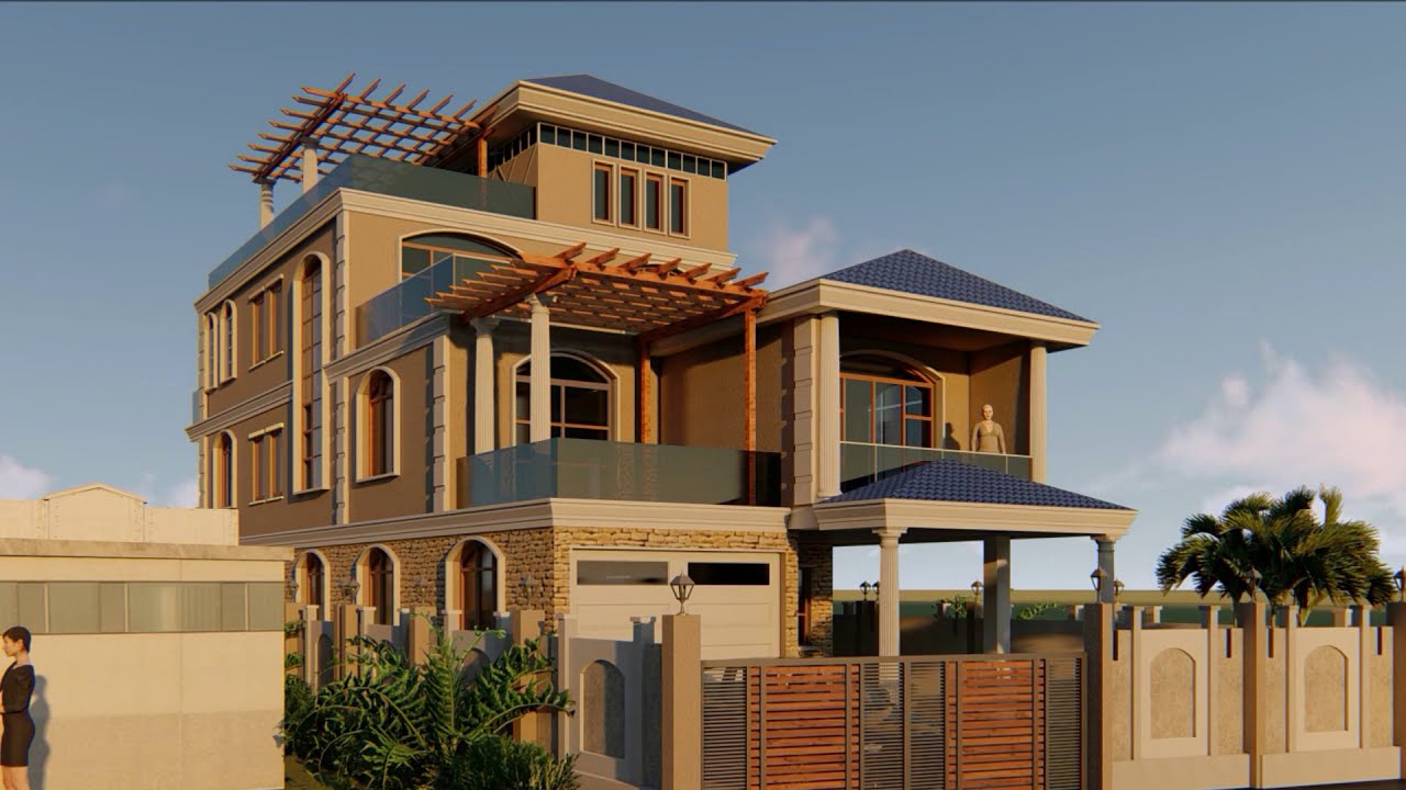 Bungalow Residence At Birauta, Pokhara of Mr. Gaurab R. Baral YouTube