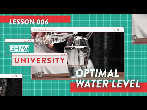 GRAV University | Optimal Water Level