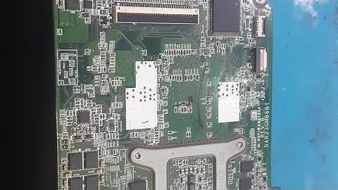 HP G4 laptop motherboard no display problem core voltage step by step check