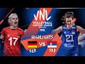 GER vs. SRB - Highlights Week 5 | Women's VNL 2021