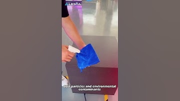 GOB Technology for LED Screen #LEDFUL   #OutdoorLEDScreen  #DustResistance  #WaterProof