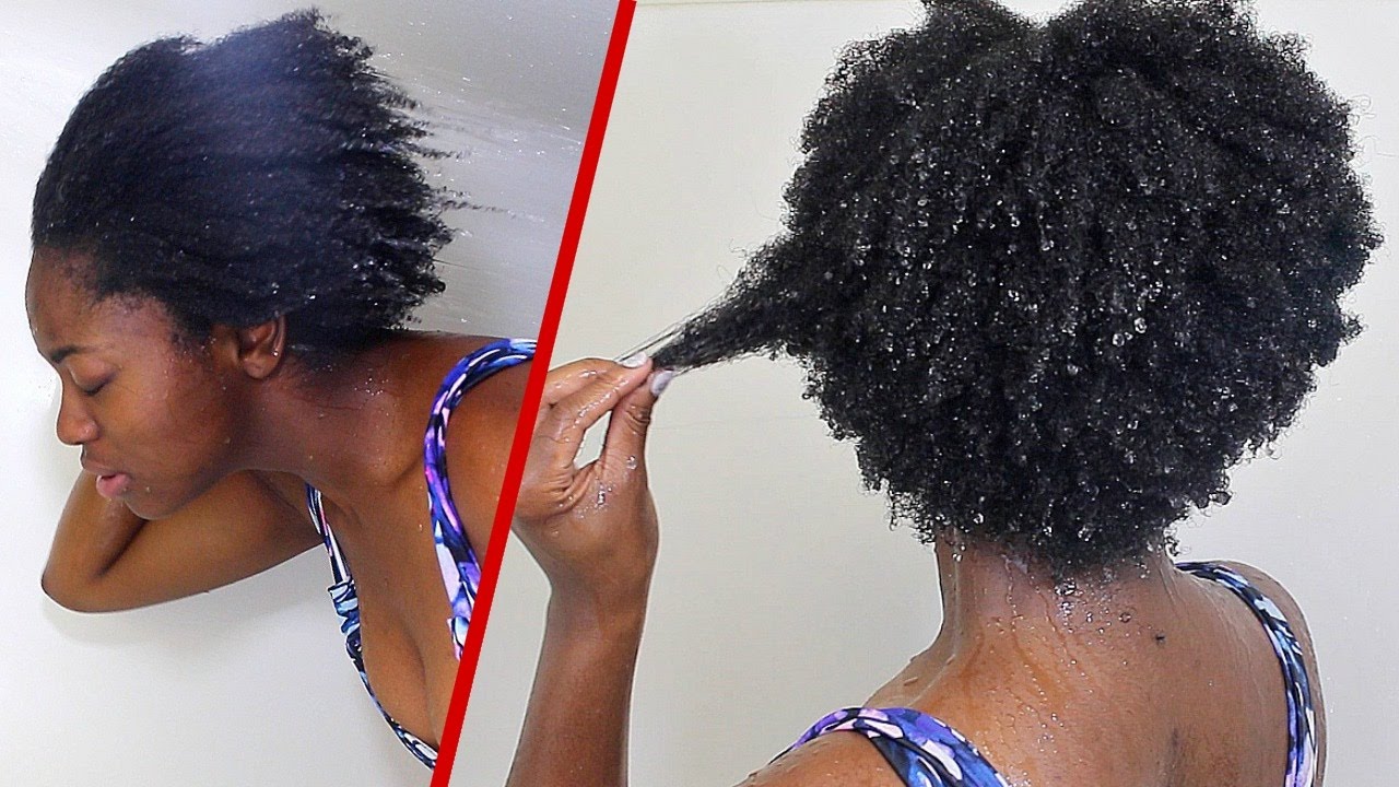 Detangle 4c Natural Hair In 5 Minutes Youtube [ 720 x 1280 Pixel ]