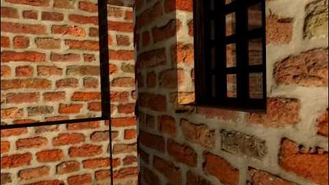 Castle in 3D animation, work in progress