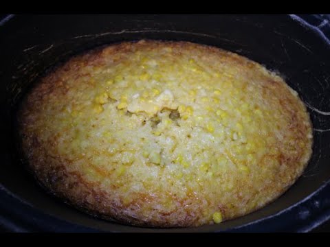 Crock Pot Corn Casserole - The Country Cook