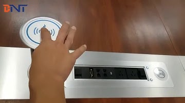 BNT conference system motorized flip up and pop up socket EK9800 BM1504