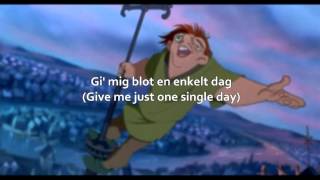 Out There (Danish with S+T) - Disney's The Hunchback of Notre Dame