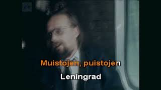 Video thumbnail of "Leningrad - Karaoke"