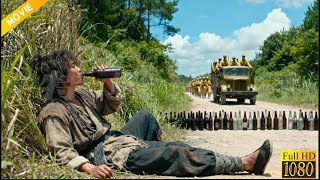 The young man feigns drunkenness to infiltrate a Japanese prison and carry out a rescue mission.