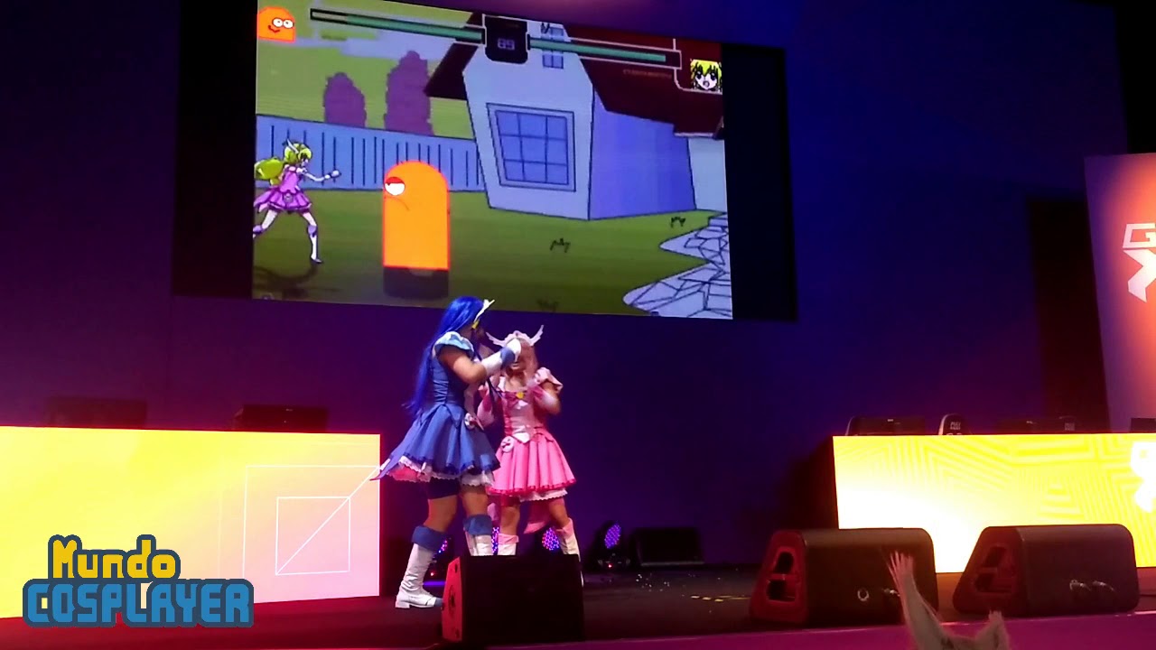 Concurso Cosplay Game XP 2018 Glitter Force YouTube