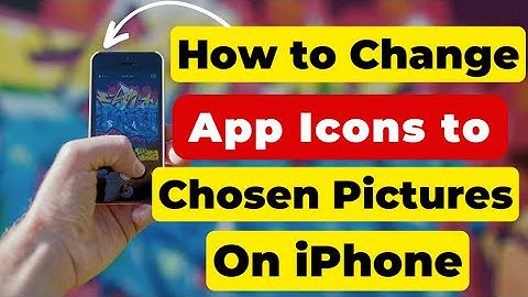 How to change app icon to custom images in iPhone
