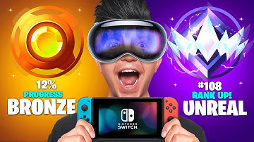 Bronze to Unreal on Every Console Speedrun!