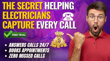 The Secret Helping Electricians Capture Every Call | AI Receptionists Book Jobs #AICallAgent