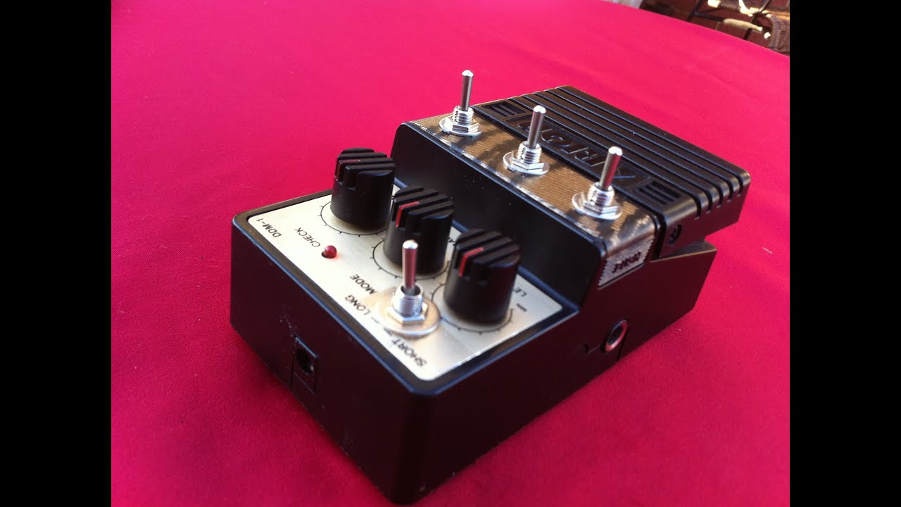 Arion DDM 1 Circuit Bent Modified Digital Delay Guitar FX Pedal YouTube