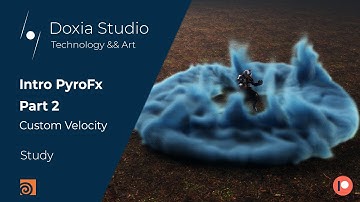 Houdini Tutorial: Intro PyroFx Part2 Custom Velocity (Preview)