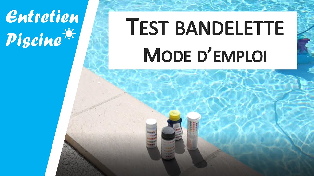 How to read a Piscine & SPA strip test ? 