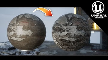 UE5 Tutorial Normal Map Intensity   fast and easy control unreal matrial