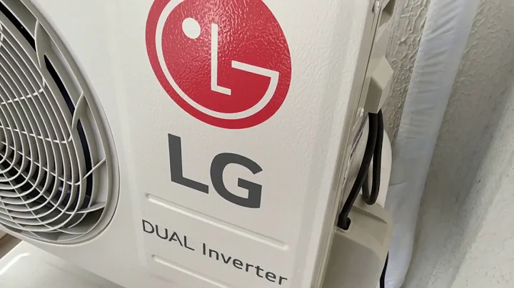 What does error code CH5 or CH53 mean on an LG inverter air conditioner?